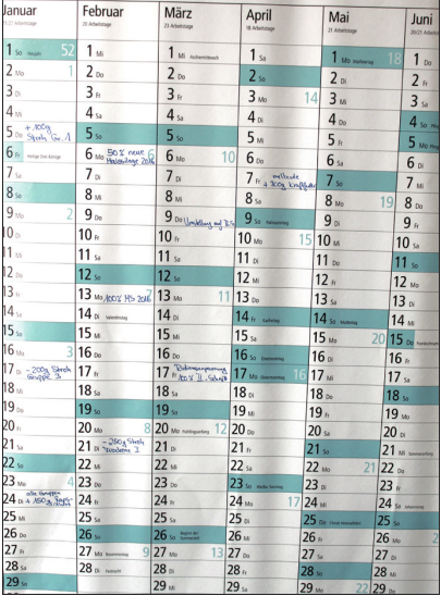 Futterumstellung Kalender - www.kuehe-gesund-fuettern.de